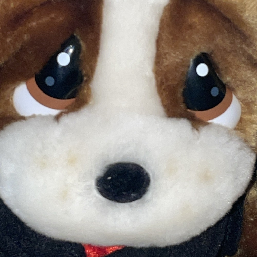 WT Sad Brown Puppy Plush Stuffed Bouquet | Sad Sam & Honey | Dakin